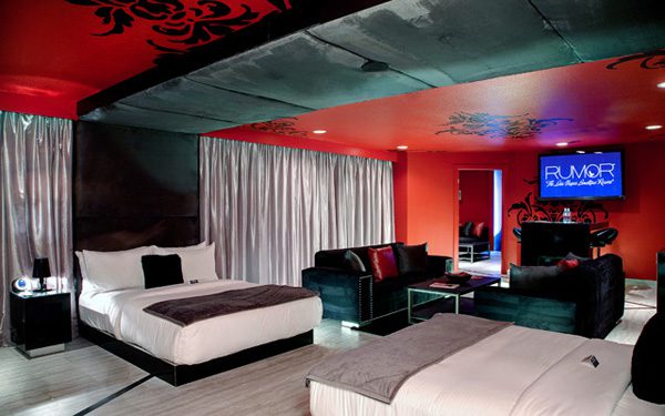 Digital Wallcoverings at the Rumor Hotel Las Vegas