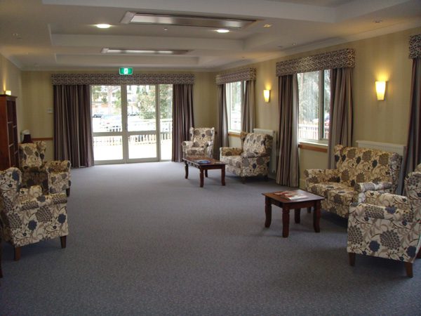 Another Croft Aged care development wallcoverings by Hume Internationale