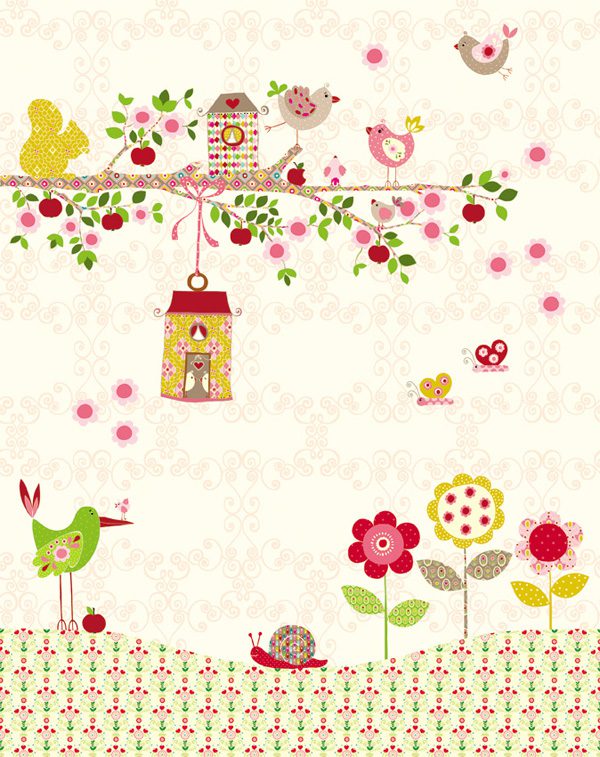 Jacky Joe - birdsong kids wall murals