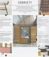 Reconnect design trends published by Heimtextil - Sobriety