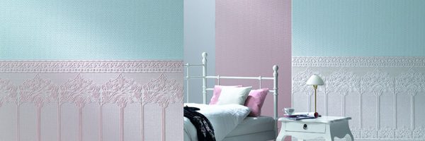 Patent Decor paintable wallpaper by Marburg