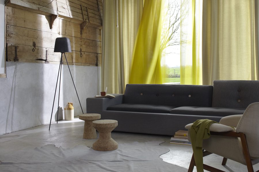 Wind, curtain fabric sheer by De Ploeg