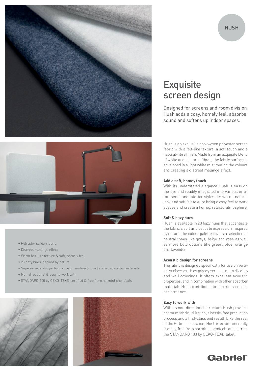 Hush Design Story<br/>( pdf )