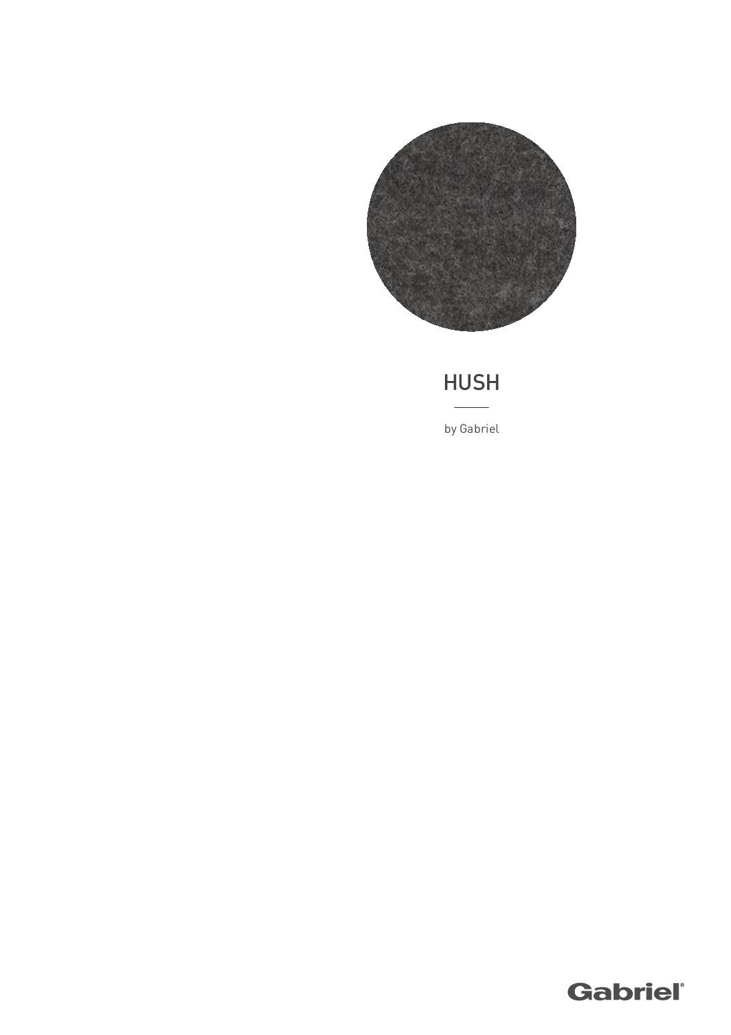 Hush Colour Card<br/>( pdf )