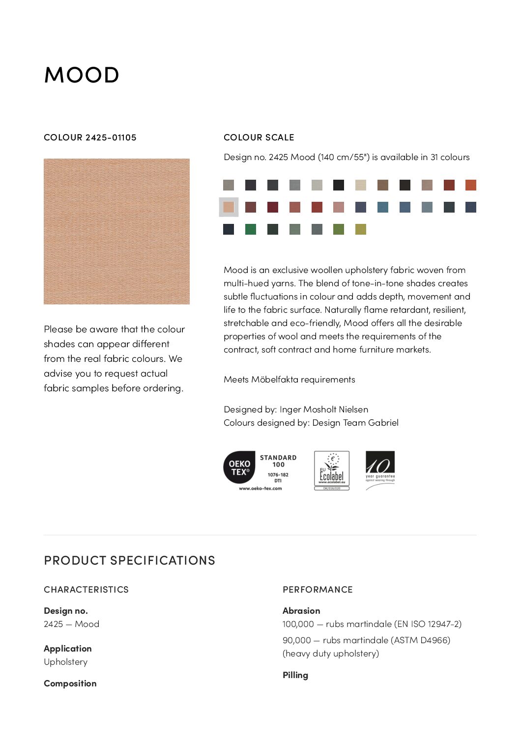 Mood Tech specs<br/>( pdf )