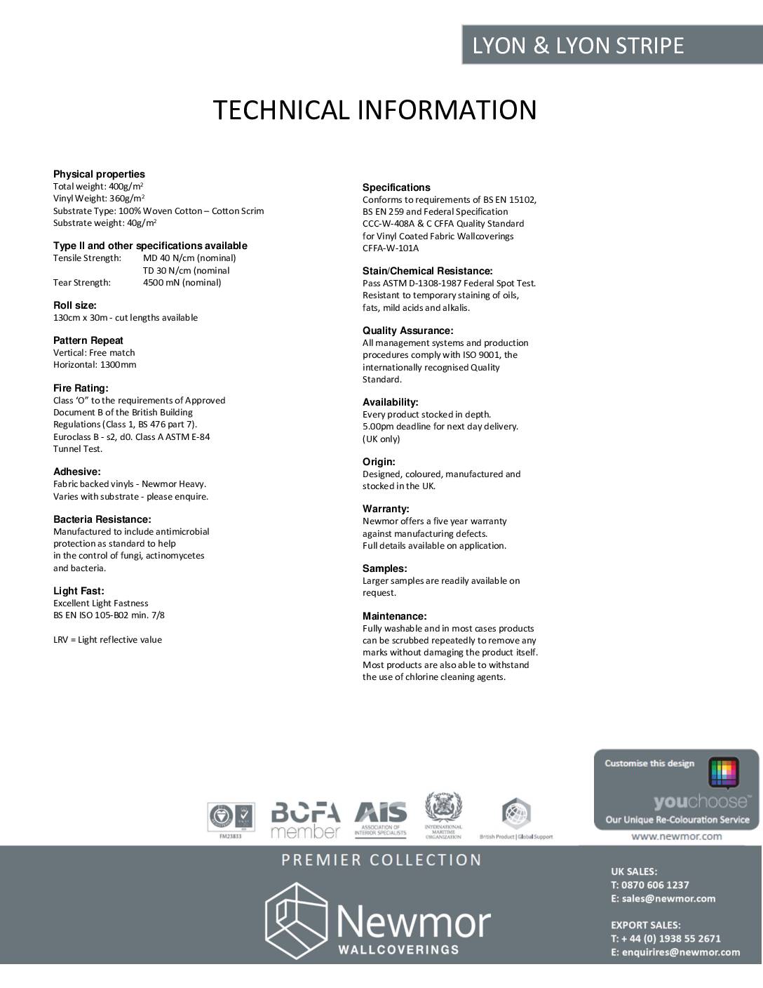 Lyon Product Brochure<br/>( pdf )