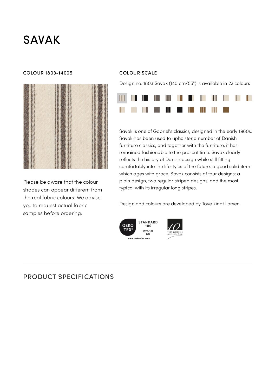 Savak Colour card<br/>( pdf )