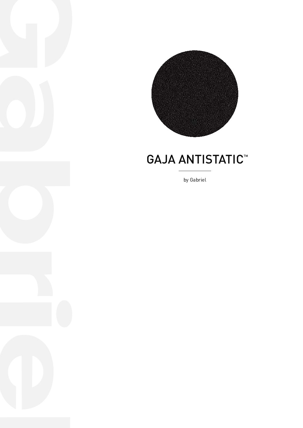 Gaja Anti-static Colour card<br/>( pdf )