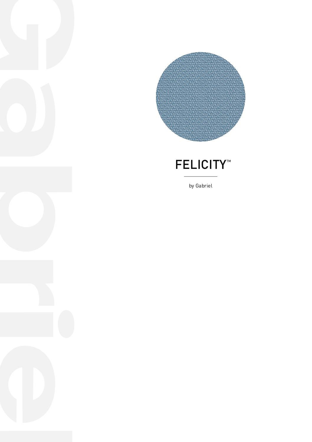 Felicity by Gabriel Fabrics Colourcard<br/>( pdf )