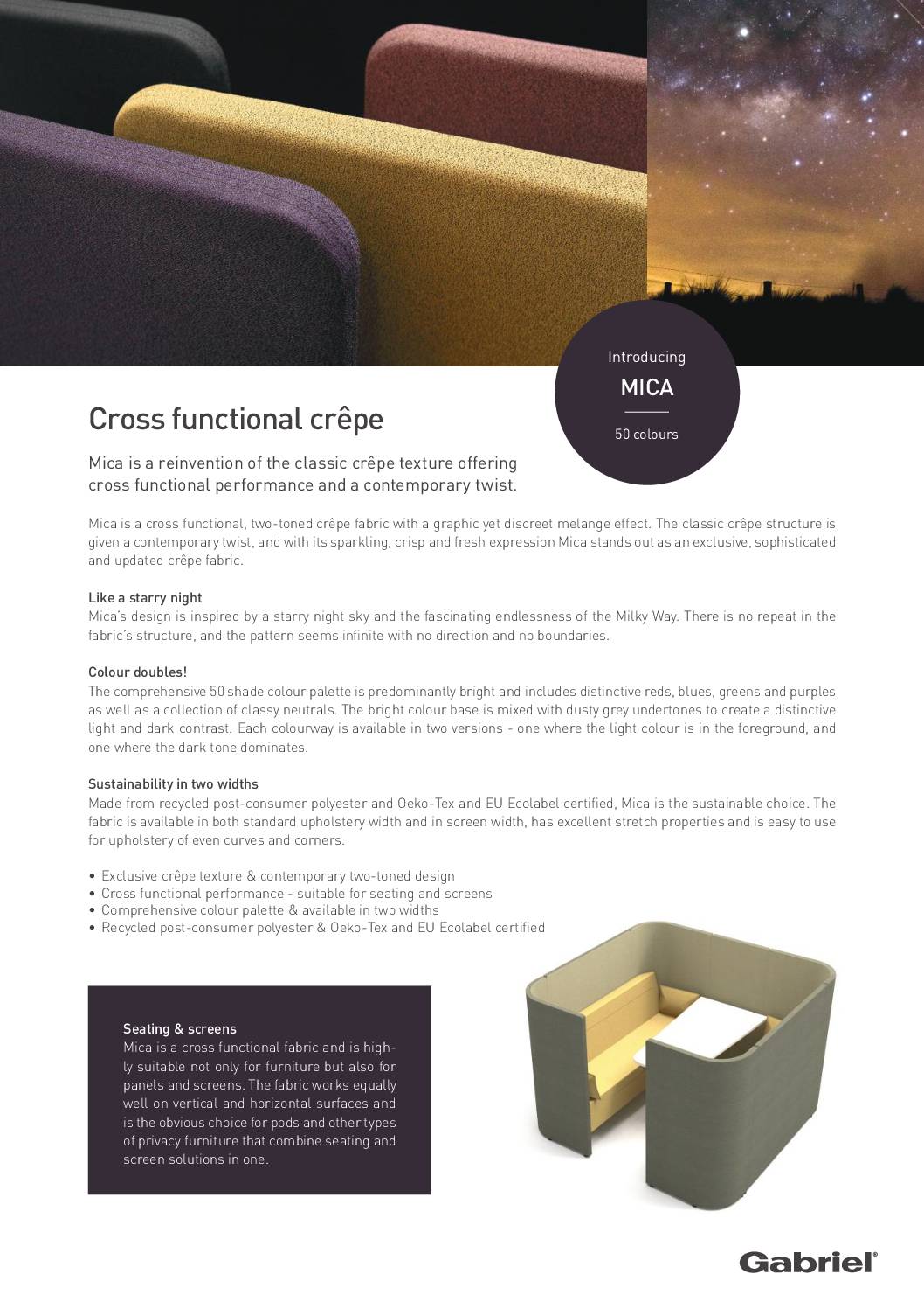 Mica Design Story<br/>( pdf )