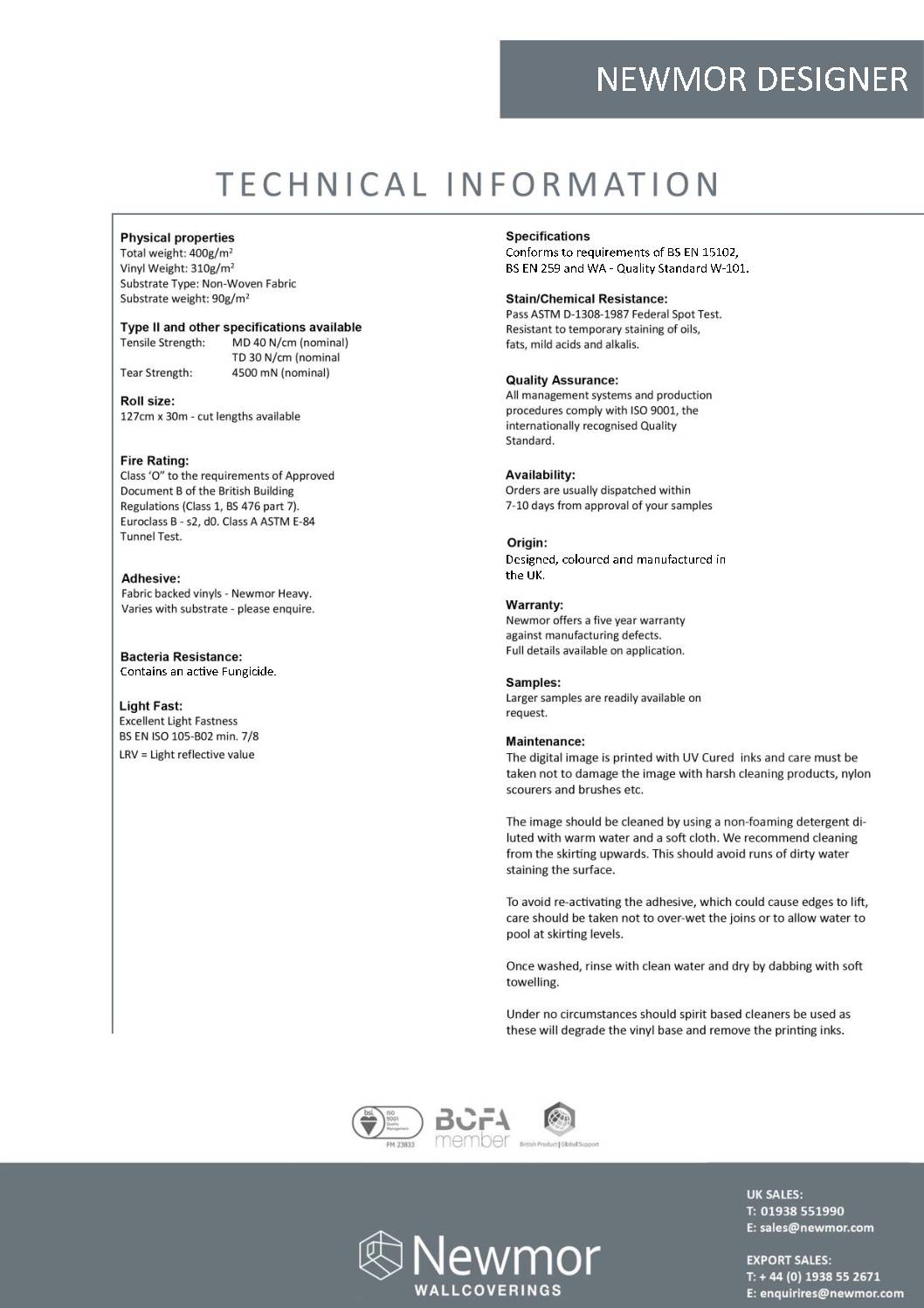 Newmor-Designer-Specification-sheet<br/>( pdf )