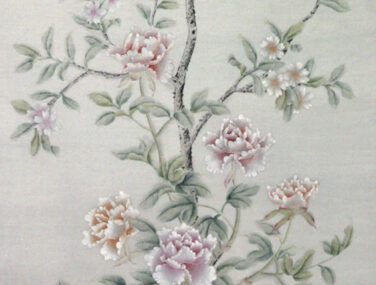 Garden with Larks 1
