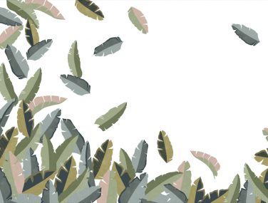 Magic Walls 688115 Leafs olive greyblue 300x400 1