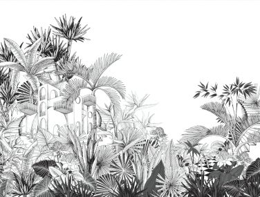 Magic Walls 688153 Oasis black white 300x400 1