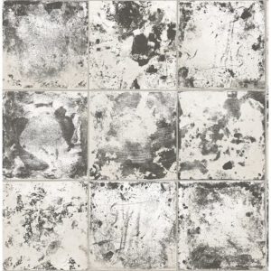 Charcoal Metal Sheet Peel and Stick Wallpaper