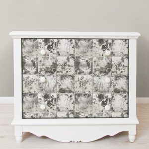 Charcoal Metal Sheet Peel and Stick Wallpaper