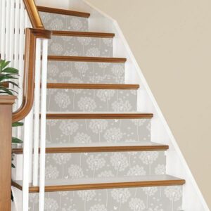 Dandelion Grey Peel & Stick Wallpaper