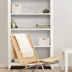 Grey Wood Plank Peel & Stick Wallpaper