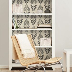 Folk Tulip Peel & Stick Wallpaper