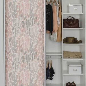 Blush Make It Rain Peel & Stick Wallpaper