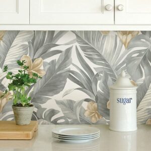 Neutral Paradise Peel & Stick Wallpaper