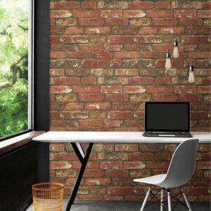 West End Brick Peel & Stick Wallpaper