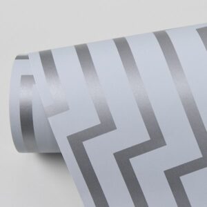 Scott Living Sky Blue Crystalline Self Adhesive Wallpaper