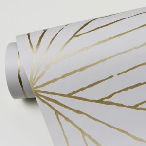 Scott Living Gold Aurum Self Adhesive Wallpaper