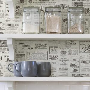 Charcoal Published Peel & Stick Wallpaper