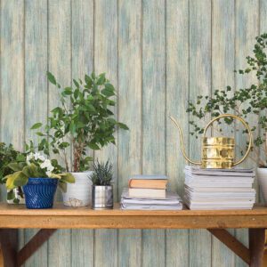 Nantucket Plank Peel and Stick Wallpaper