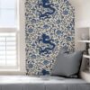 0048876 indigo chien dragon scalamandre self adhesive wallpaper.jpeg