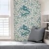 0048886 peacock chien dragon scalamandre self adhesive wallpaper.jpeg