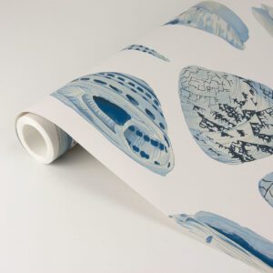 Porcelain Coquina Scalamandré Self Adhesive Wallpaper