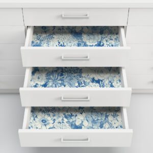 Indigo Empress Garden Peel & Stick Wallpaper