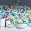 0055247 turquoise sunny garden peel and stick wallpaper.jpeg