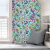 0055249 turquoise sunny garden peel and stick wallpaper.jpeg