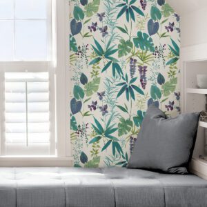 Teal Maldives Peel & Stick Wallpaper