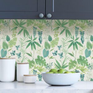 Green Maldives Peel & Stick Wallpaper