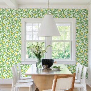 Green Meyer Peel & Stick Wallpaper