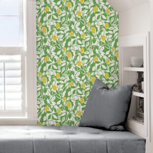 Green Meyer Peel & Stick Wallpaper