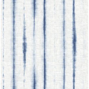 Blue Indigo Drops Peel & Stick Wallpaper