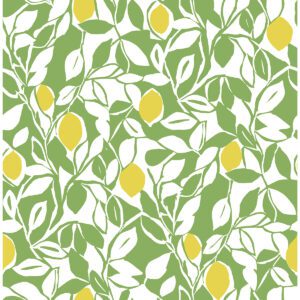 Green Meyer Peel & Stick Wallpaper