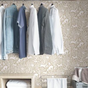 Cream Merriment Peel & Stick Wallpaper