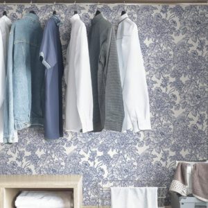 Blue Sudbury Peel & Stick Wallpaper