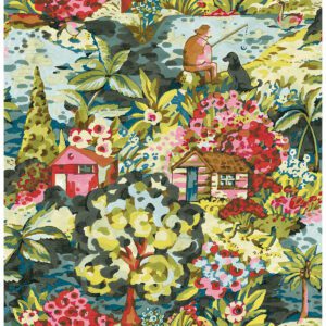 Multi le Forestier Peel and Stick Wallpaper