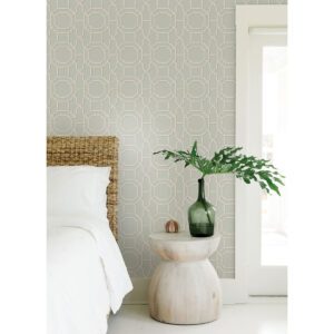 Seafoam Sanya Peel and Stick Wallpaper