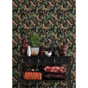 Midnight Jhalana Peel and Stick Wallpaper