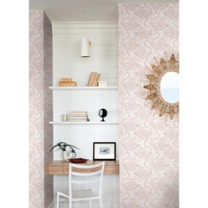 Pink Flamingo Peel and Stick Wallpaper