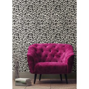 Black Marlowe Novelty Peel and Stick Wallpaper