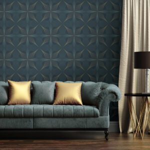 Blue Intuition Peel & Stick Wallpaper